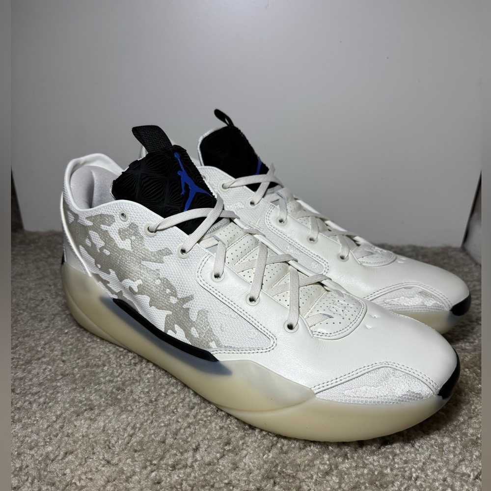 Jordan Luka 1 white camo basketball shoes size 15